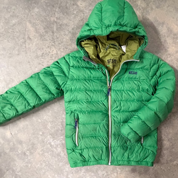Stio Other - Stio Vibrant Green Puffer Jacket